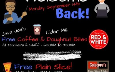 Welcome Back Teachers & Students!